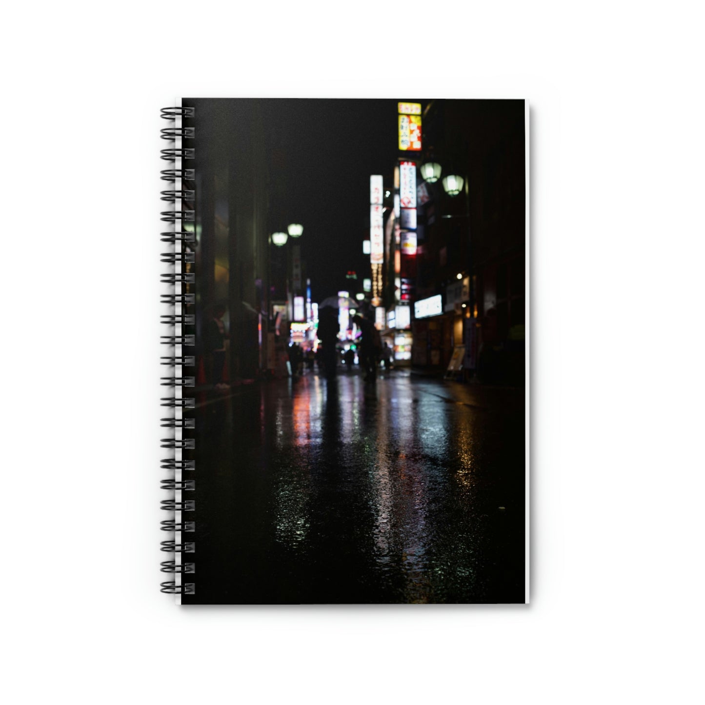 Tokyo Rainy Night -Spiral Notebook - Ruled Line