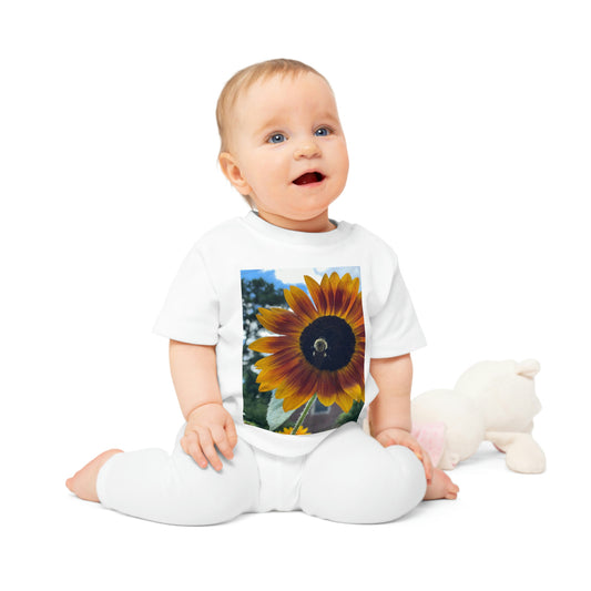 Bee and Sunflower - Baby T-Shirt