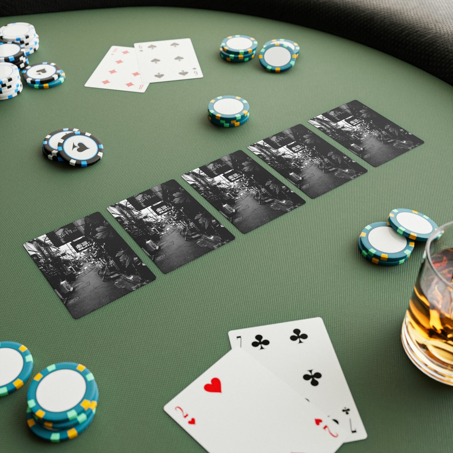 tokyo alley -Poker Cards