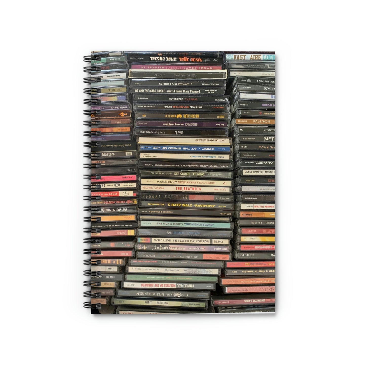 CD Collection 02-Spiral Notebook - Ruled Line
