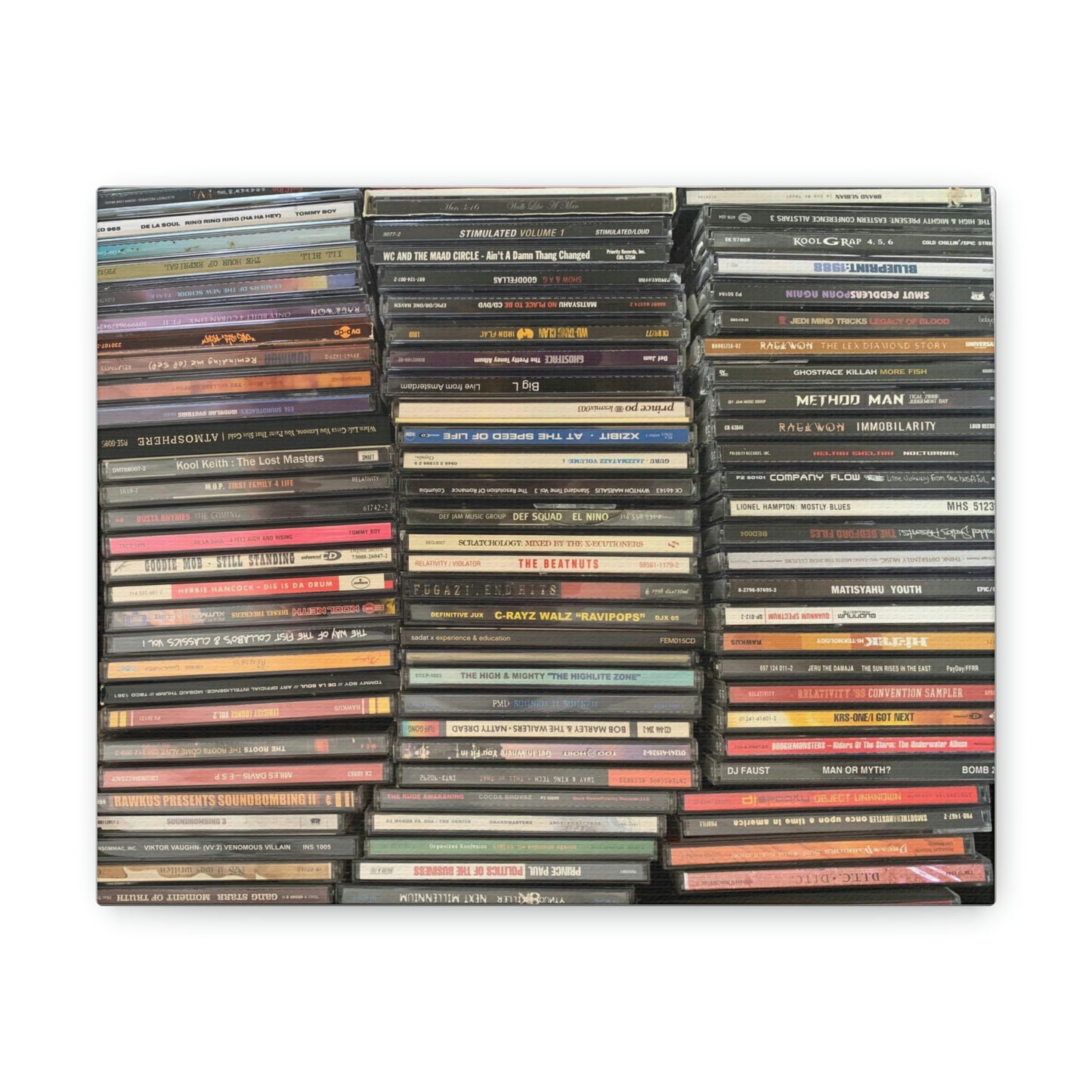 CD Collection 02- Canvas Gallery Wraps