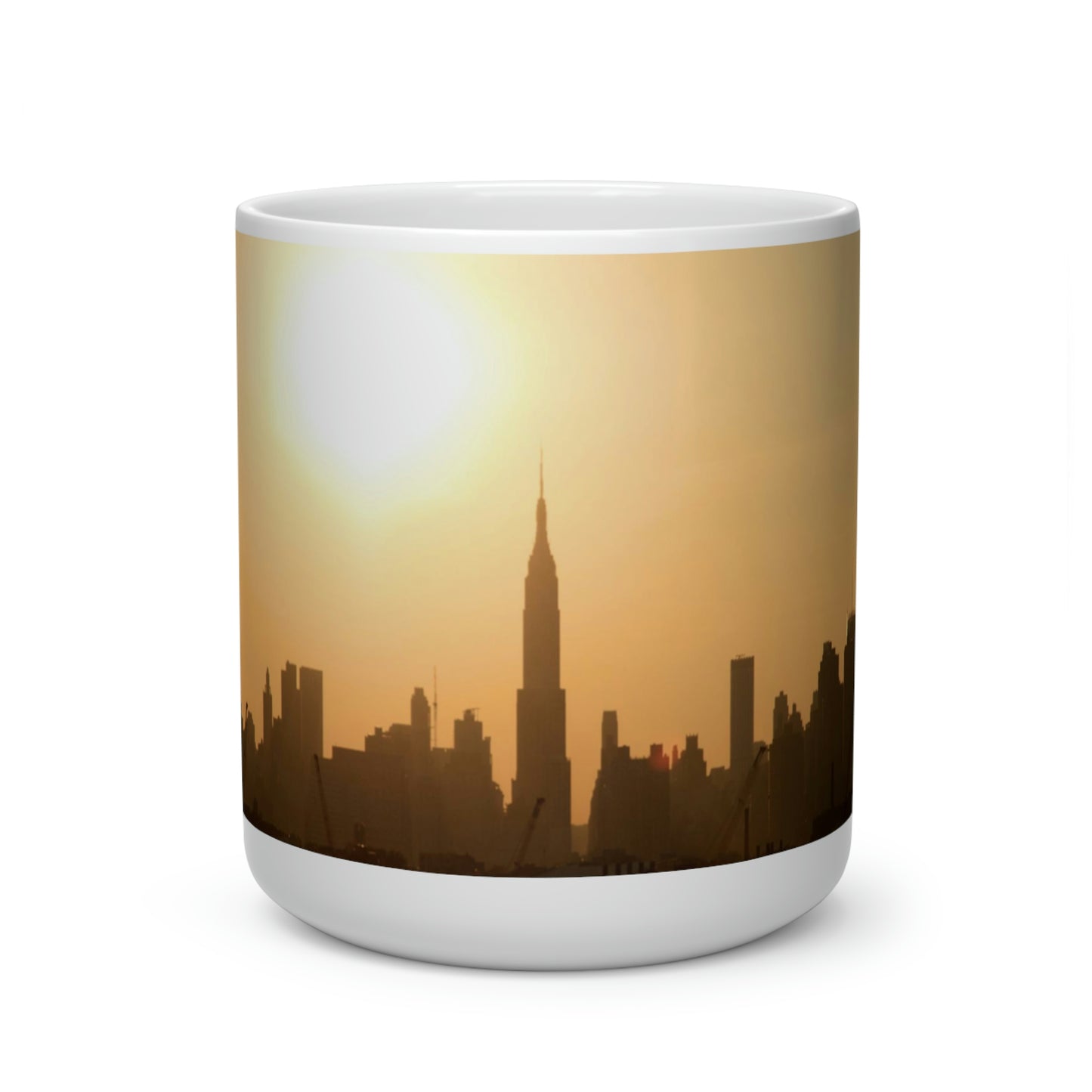 I love NYC - sunset Heart Shape Mug