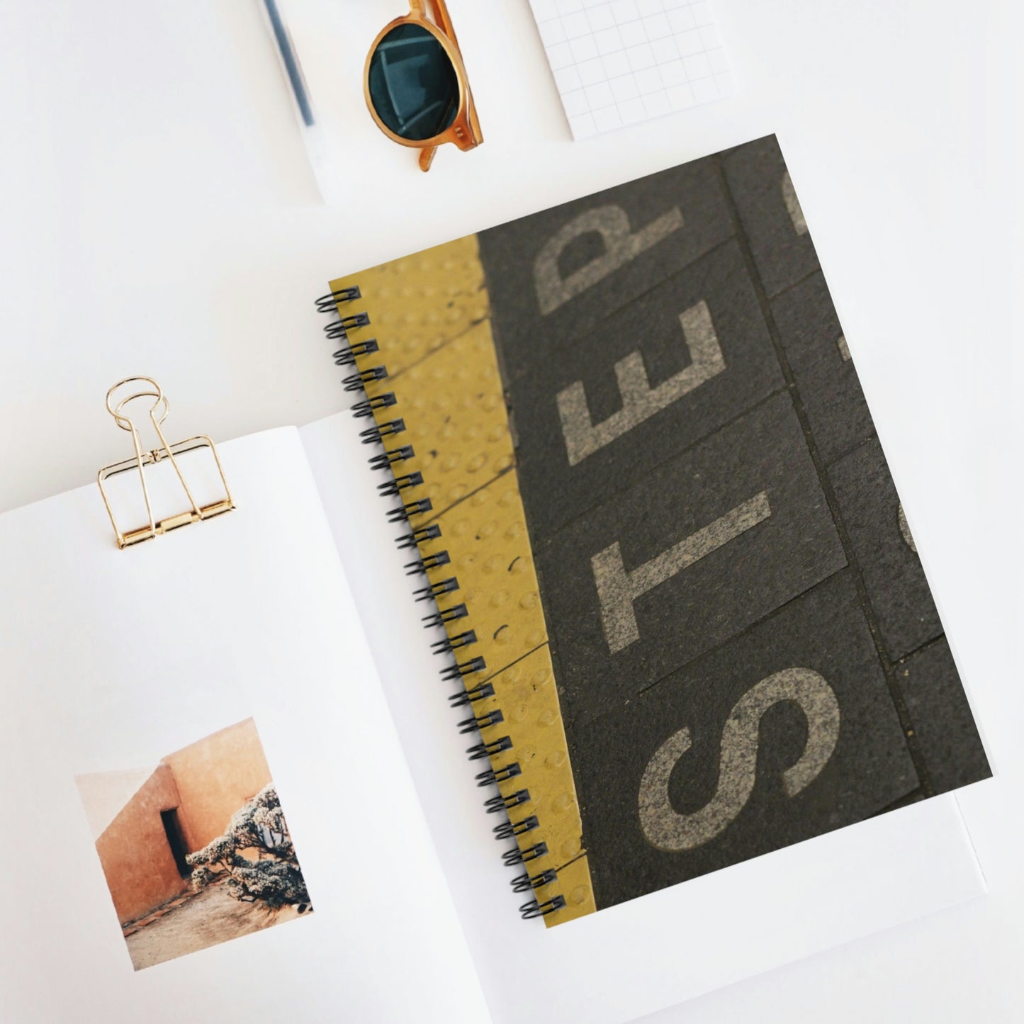NYC Subway STEP-Spiral Notebook - Ruled Line