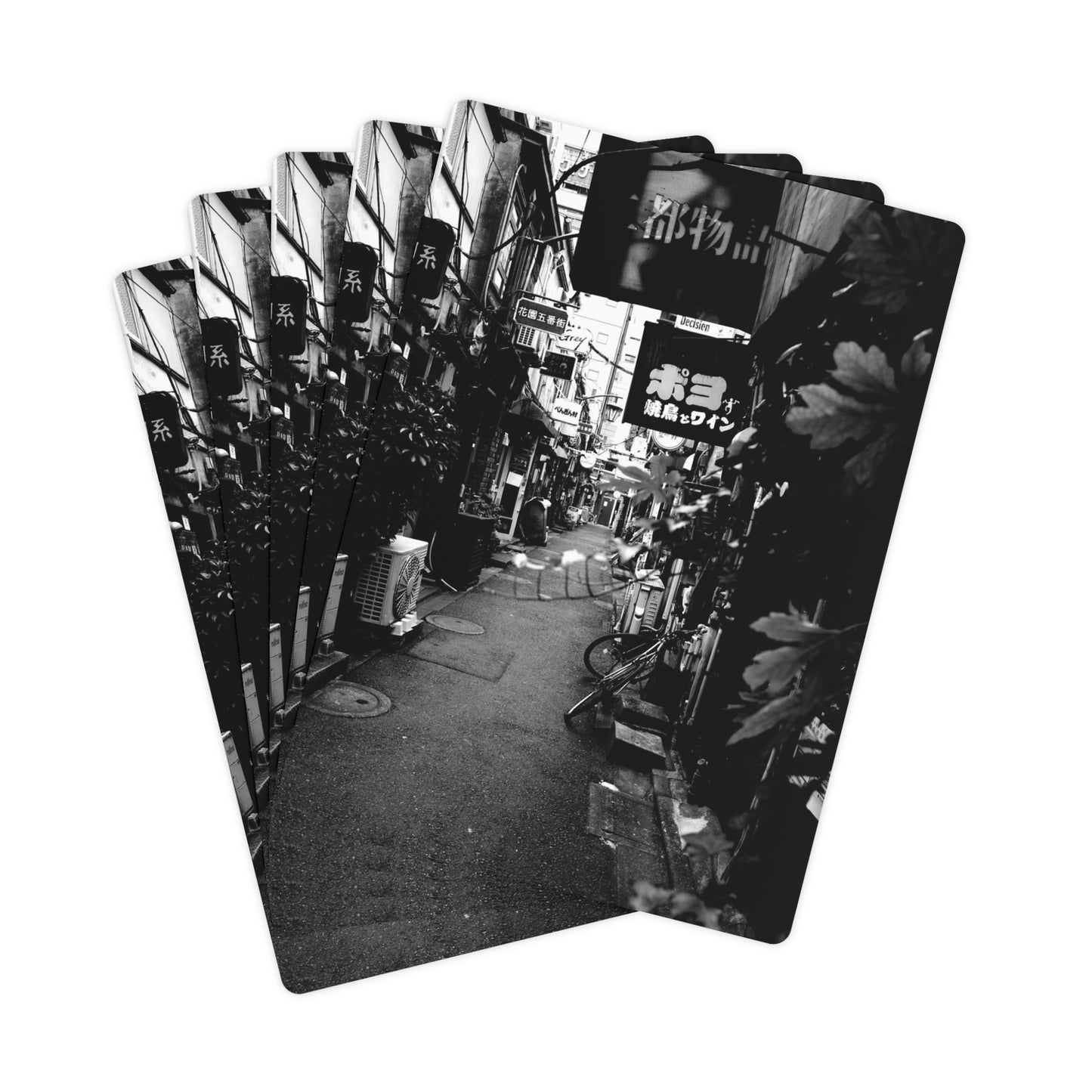 tokyo alley -Poker Cards