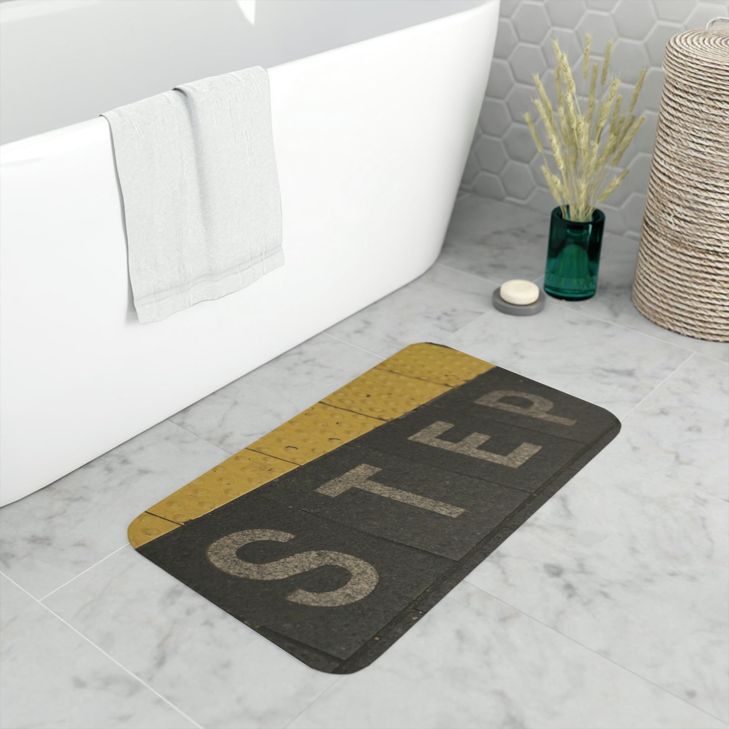 NYC -Subway STEP - Memory Foam Bath Mat