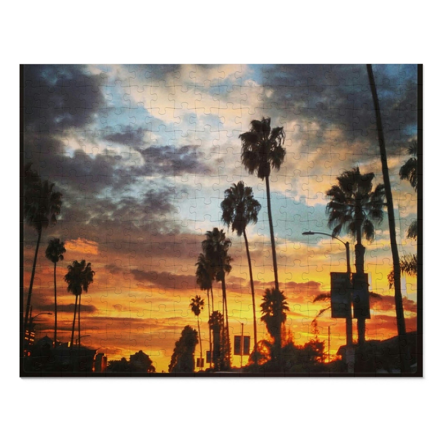 California Sunset --Jigsaw Puzzle (30, 110, 252, 500,1000-Piece)