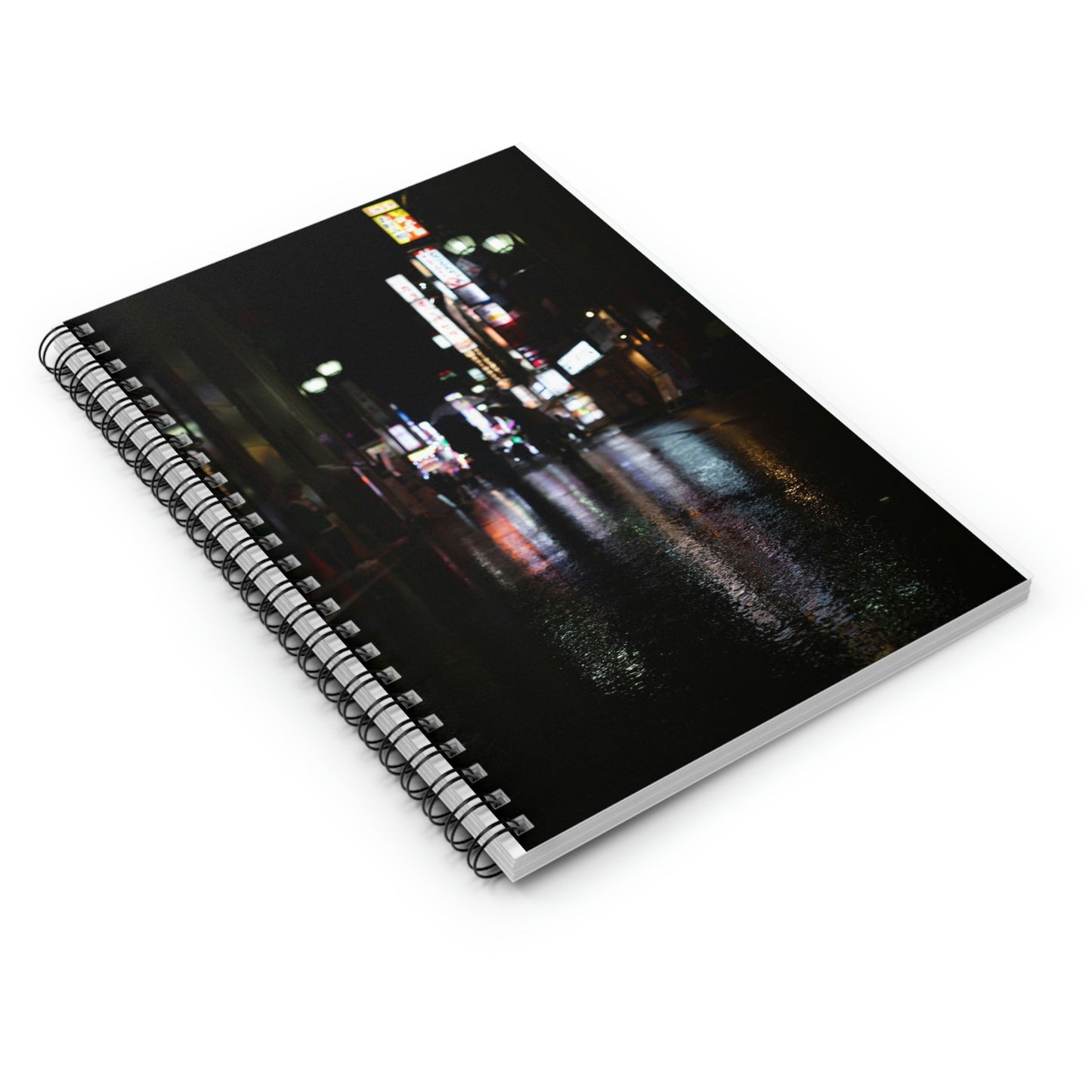 Tokyo Rainy Night -Spiral Notebook - Ruled Line