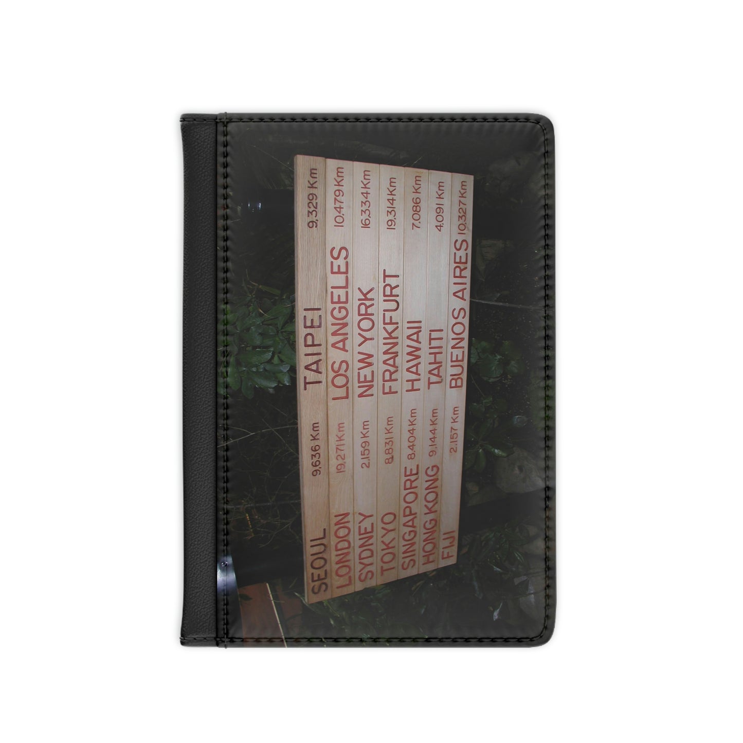 New Zealand Travel Sign - Passport Cover