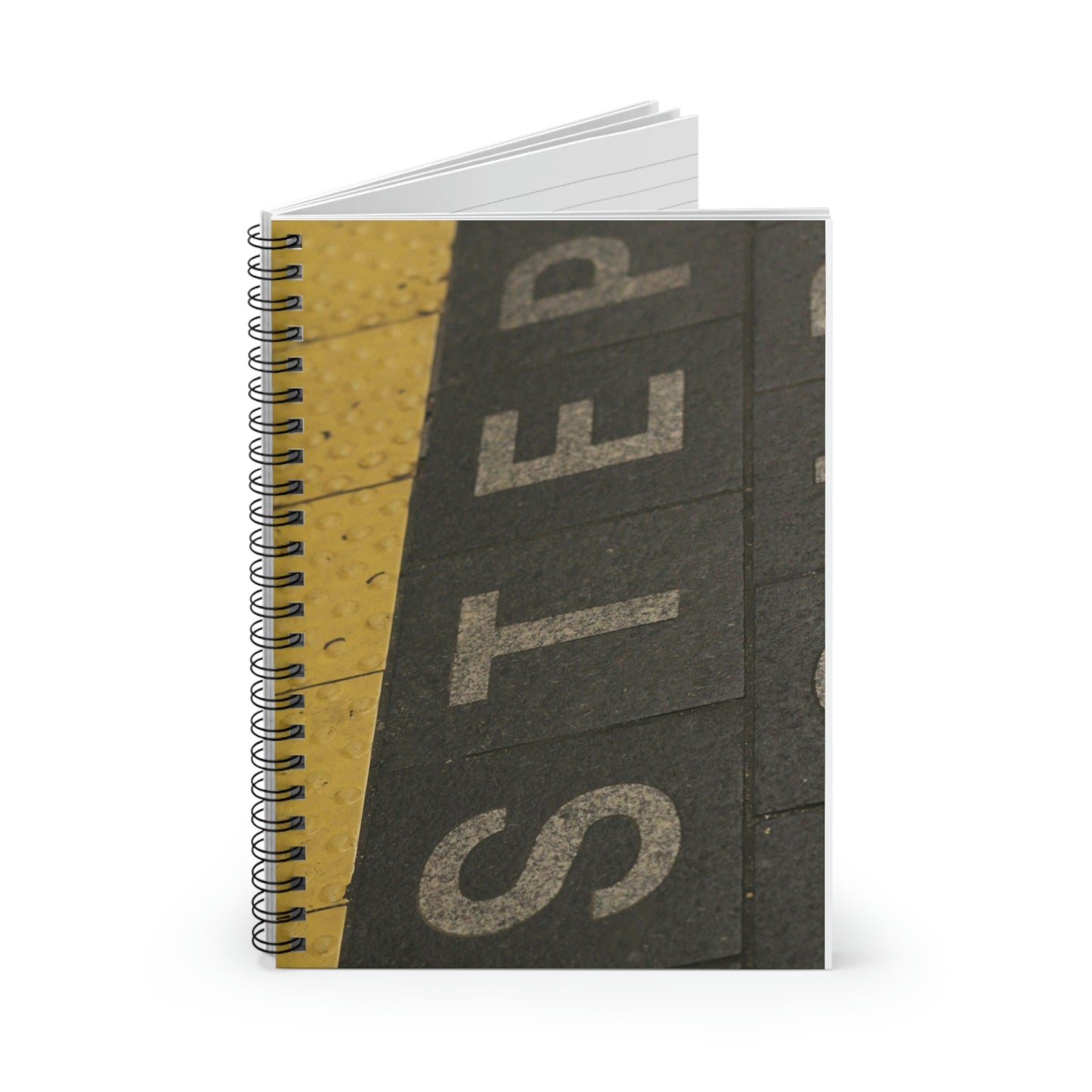 NYC Subway STEP-Spiral Notebook - Ruled Line