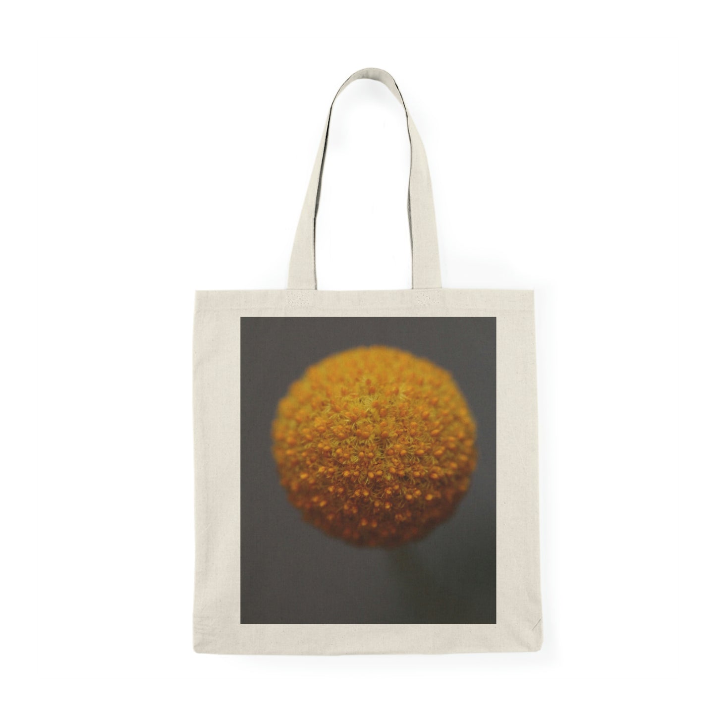 Yellow Flower- Natural Tote Bag